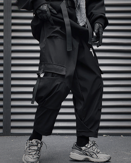 Stylish Black Ankle Cargoes