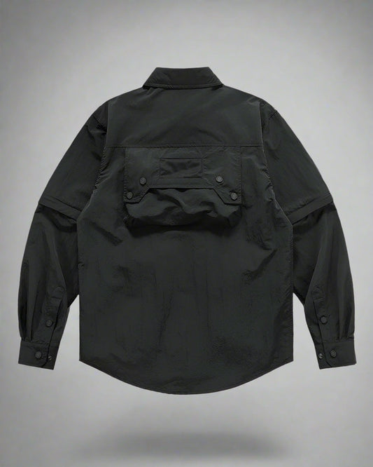 Versatile Pocketed Sleeve Shirt