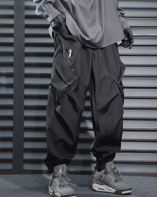 Edgy Utility Cargo Pants