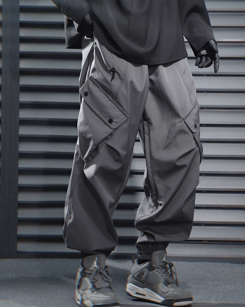 Edgy Utility Cargo Pants