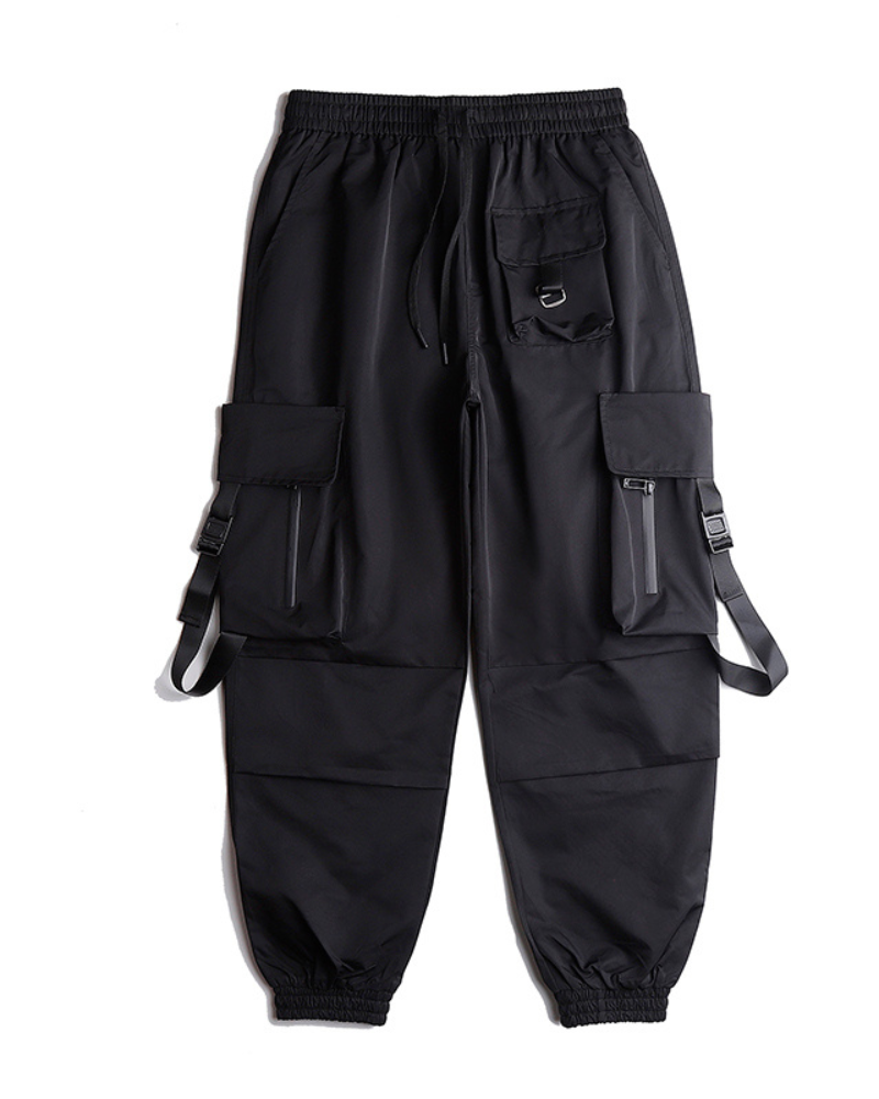 Chic Black Cargo Pants