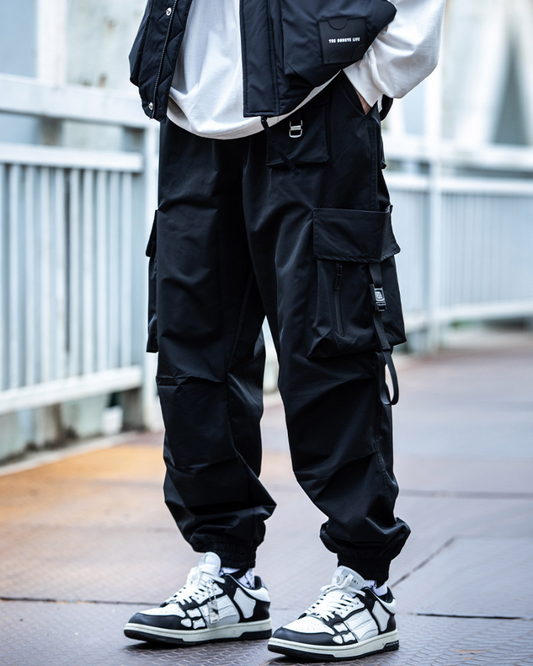 Chic Black Cargo Pants
