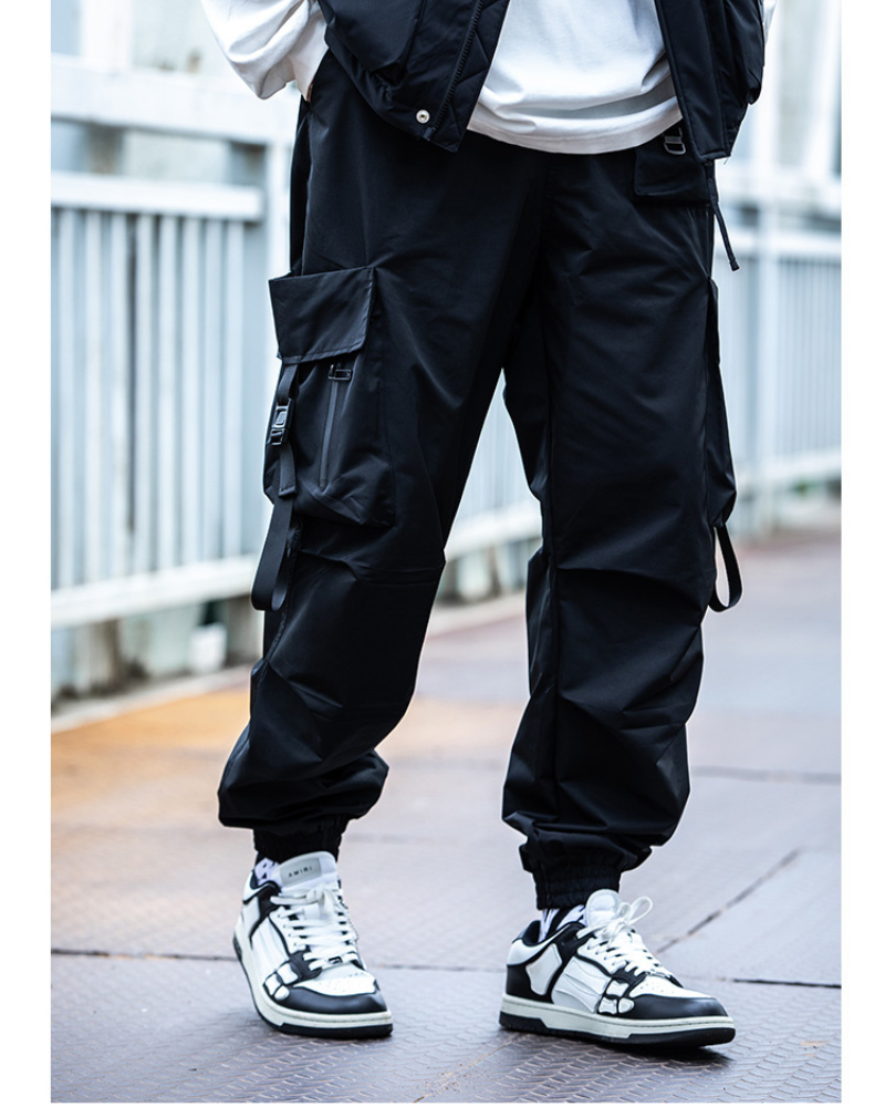 Chic Black Cargo Pants