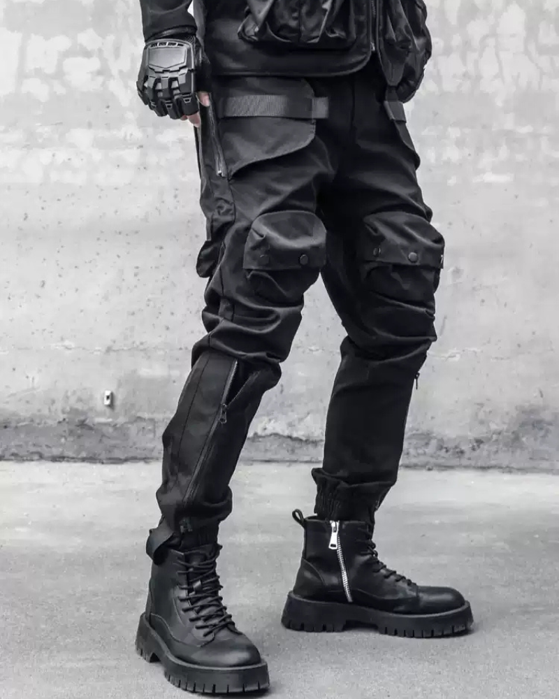 Dynamic Zip Cargo Pants