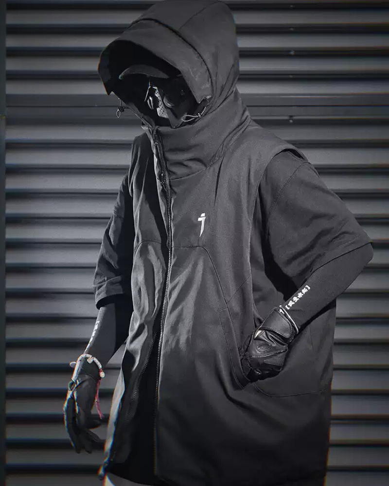 Versatile Winter Jacket with Sleeves