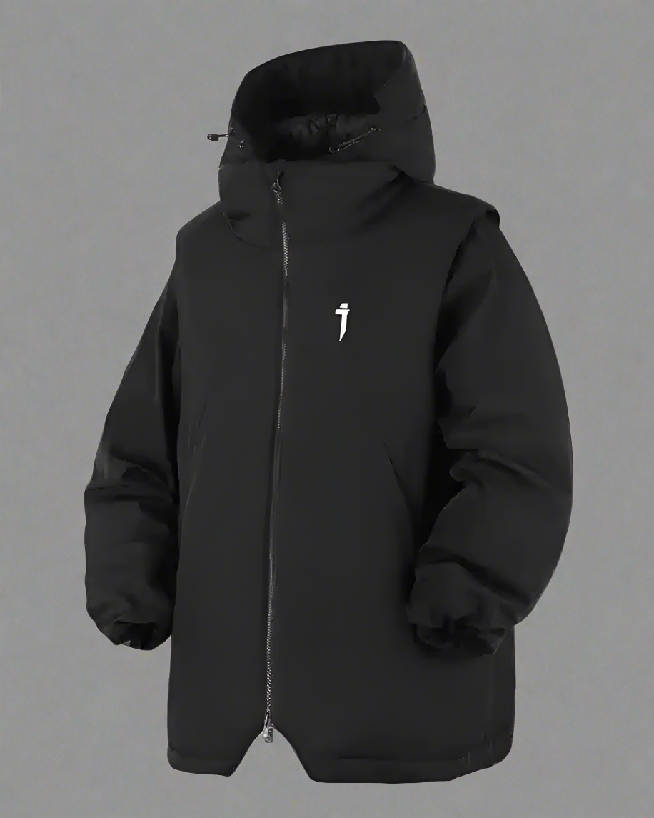 Versatile Winter Jacket with Sleeves