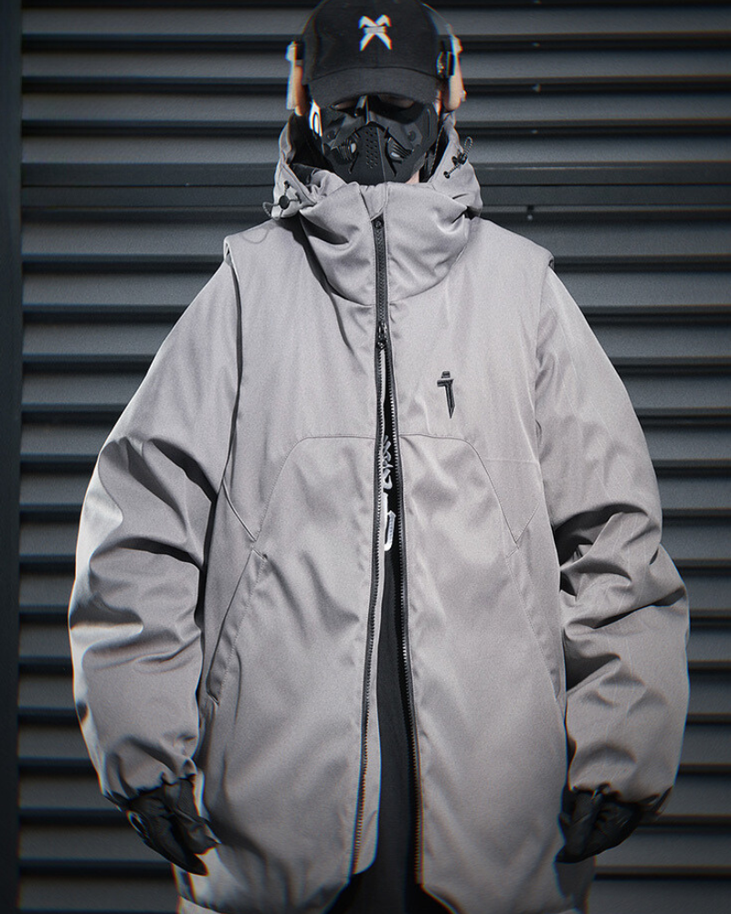 Versatile Winter Jacket with Sleeves