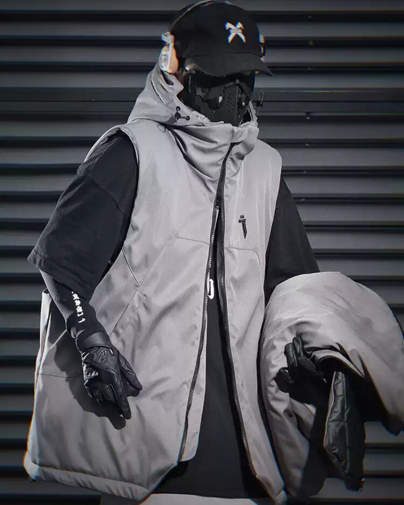 Versatile Winter Jacket with Sleeves