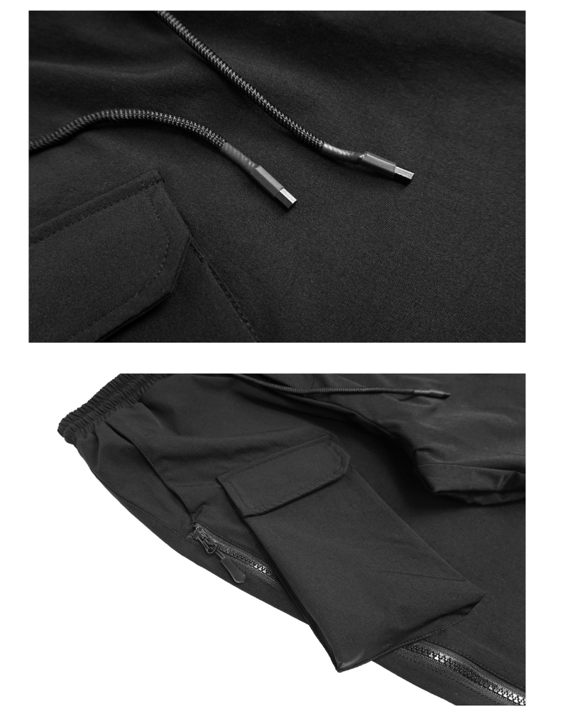 Multi-Functional Zip Cargo Pants