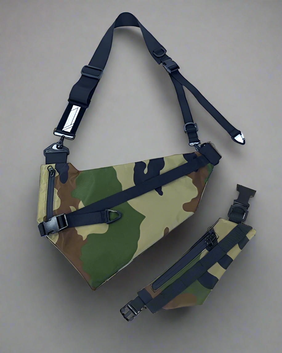 Multi-Use Black Sling Pack