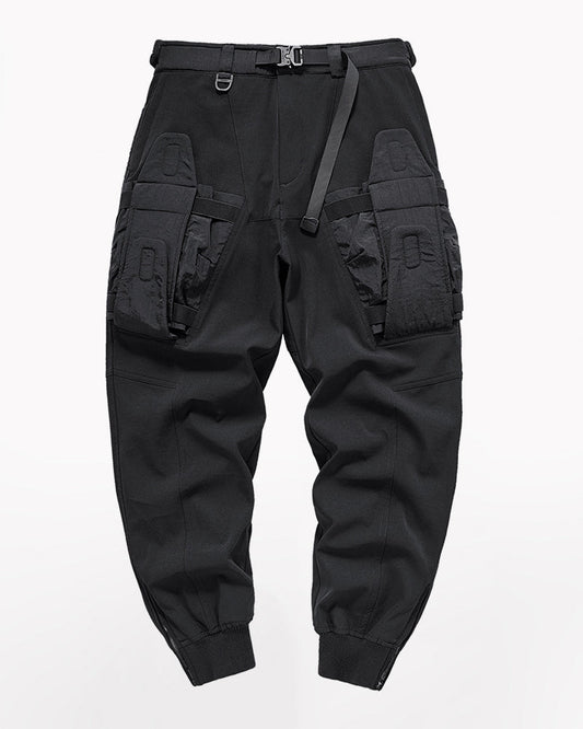 Dynamic Patchwork Tech Pants