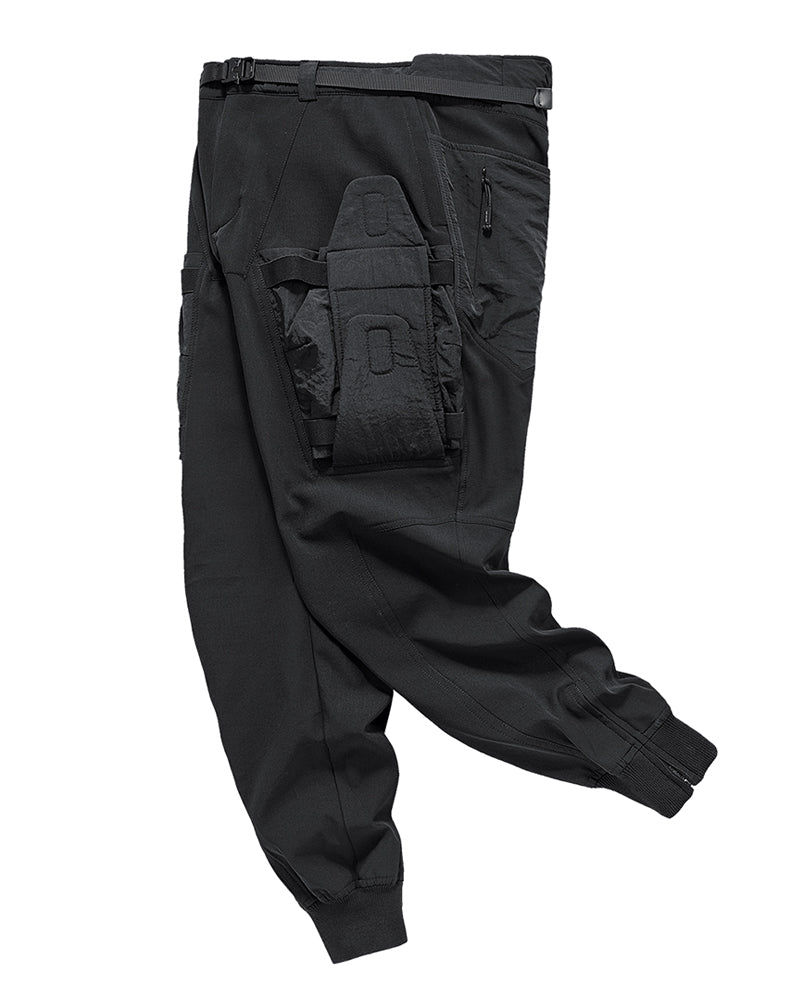 Dynamic Patchwork Tech Pants