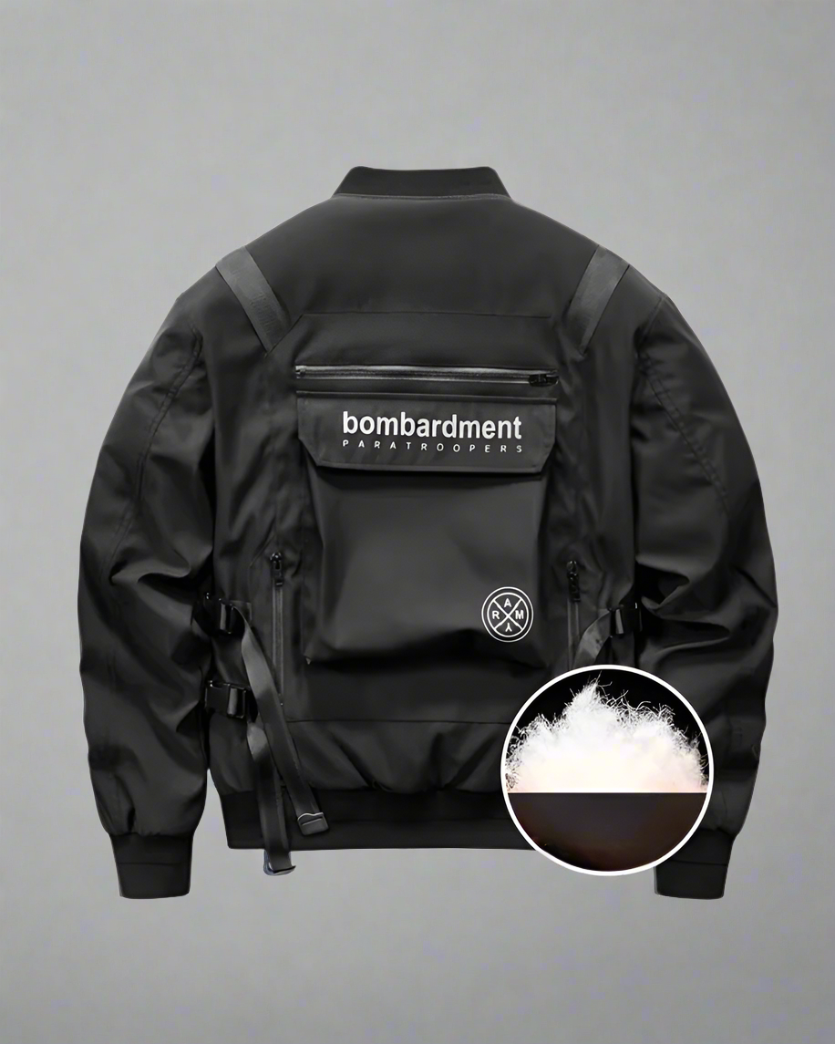 Transformative Bomber Backpack Hybrid