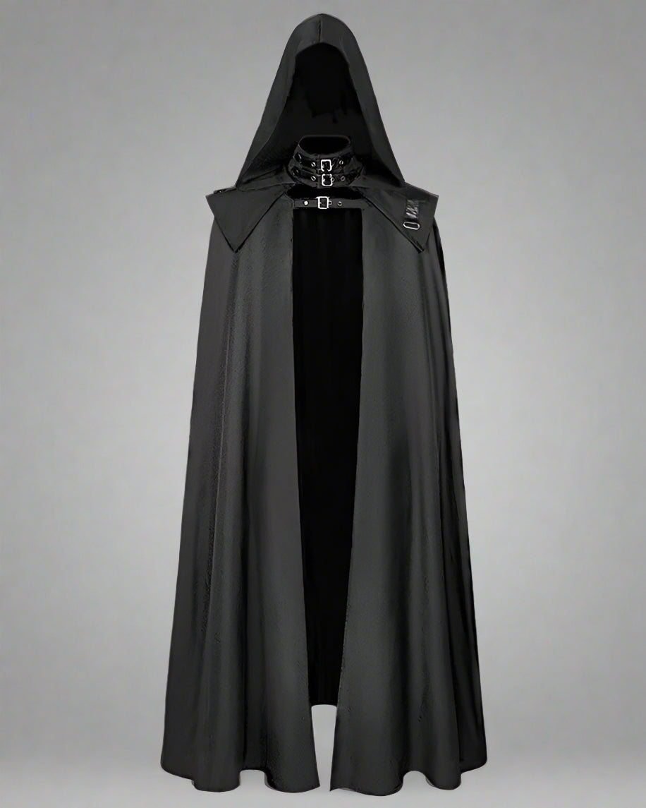 Enigmatic Gothic Hooded Cape