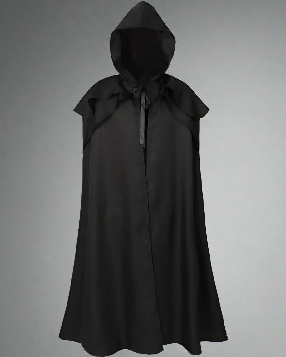 Enigmatic Gothic Hooded Cape