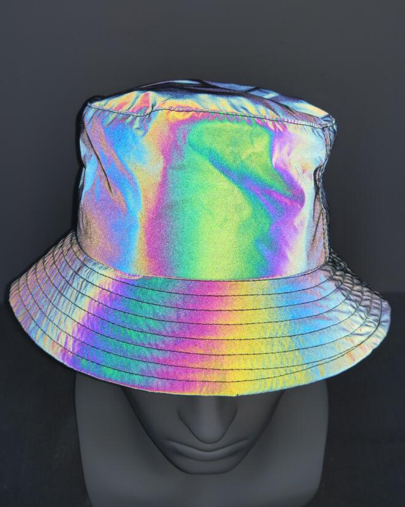 Colorful Reflective Rainbow Bucket