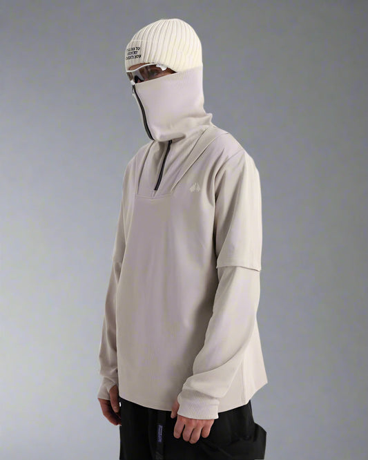 All-Weather High Neck Hoodie