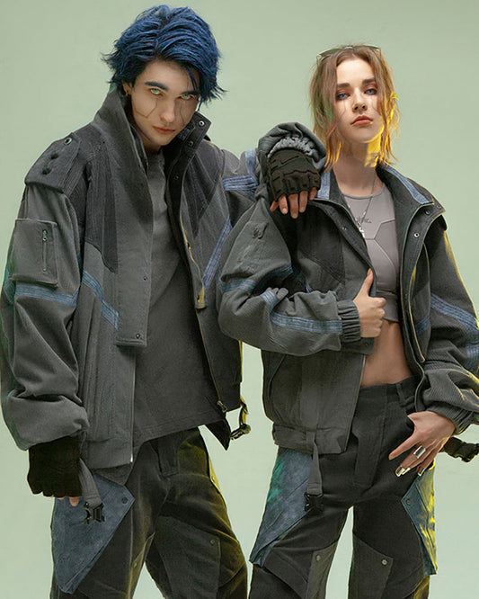 Edgy Corduroy Jacket for Rebels