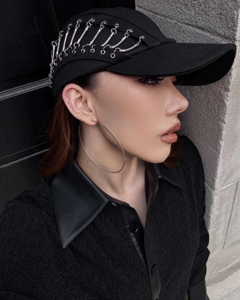 Chic Hollow Chain Beanie