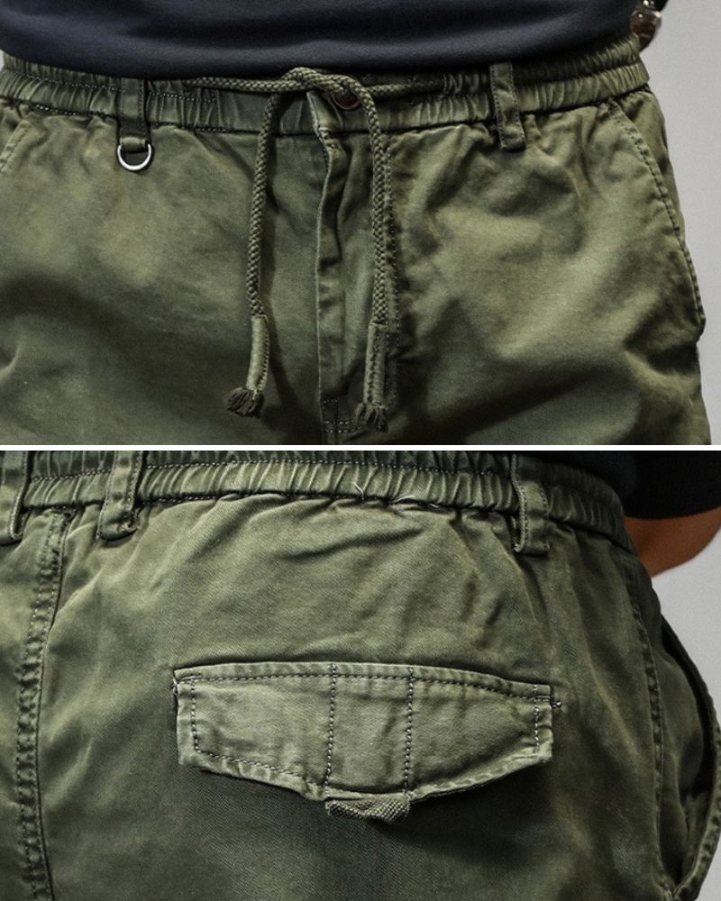 Versatile Pocketed Cargo Trousers