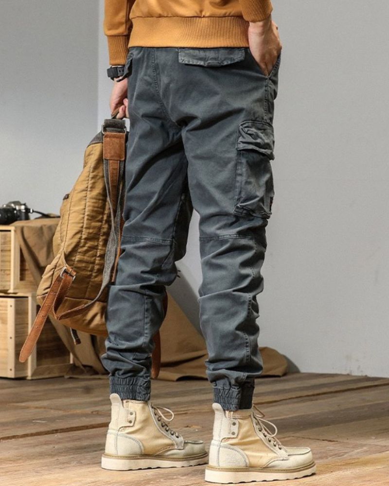 Versatile Pocketed Cargo Trousers