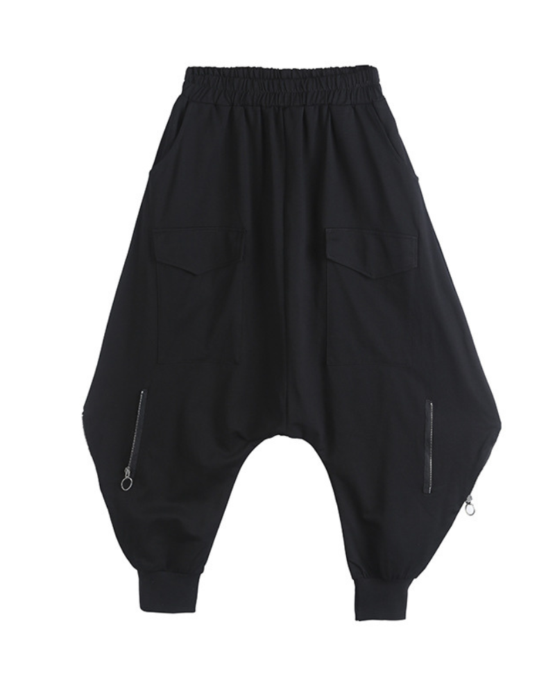 Stylish Wide-Leg Hakama Pants