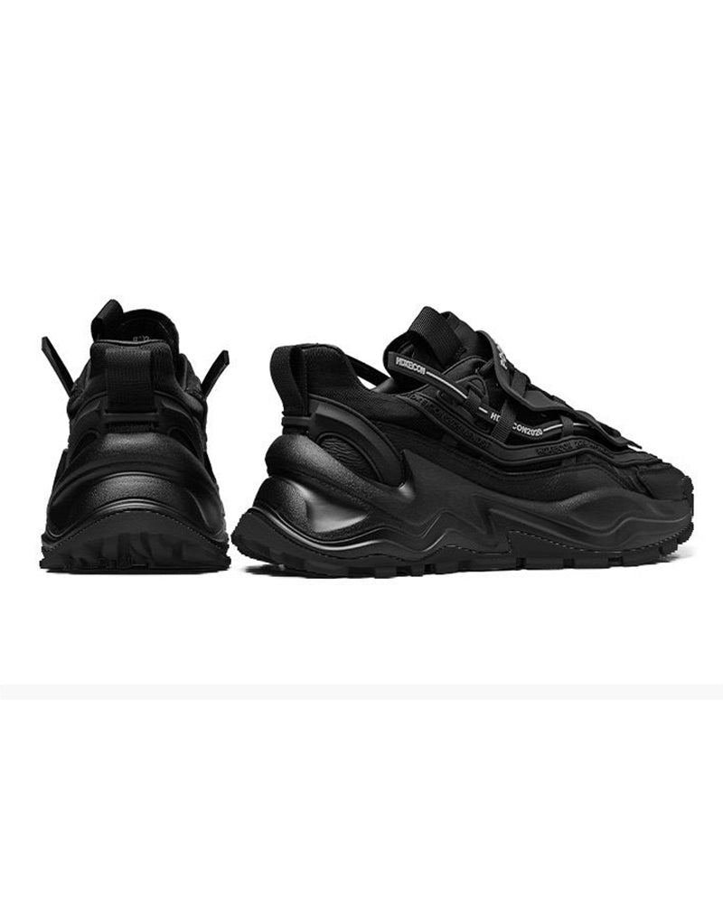 Chic Mesh Platform Sneakers