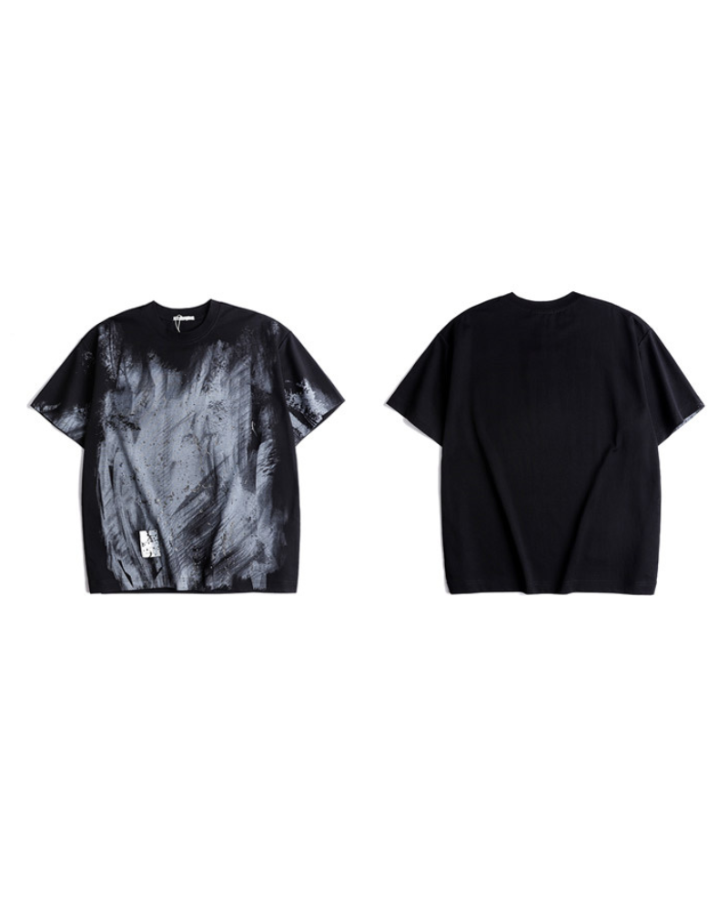 Colorful Tie-Dye Graphic T-Shirt