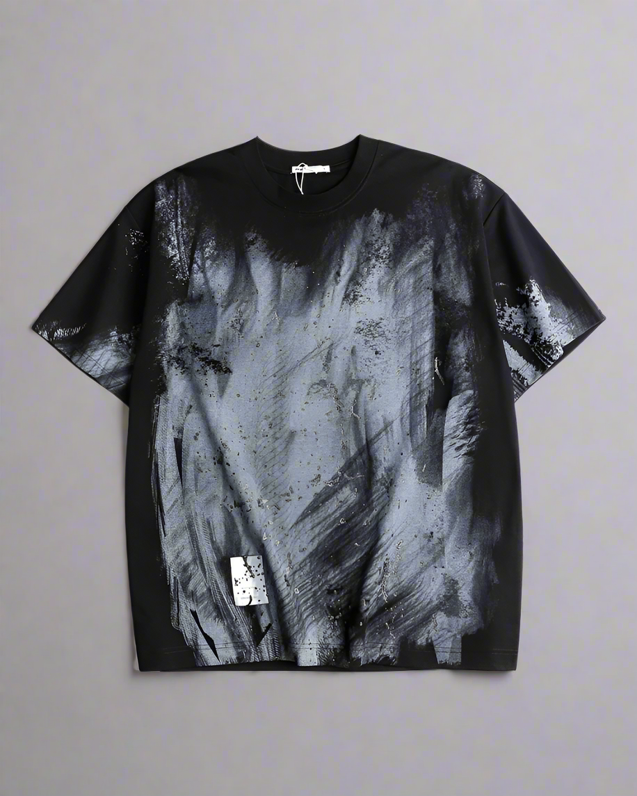 Colorful Tie-Dye Graphic T-Shirt