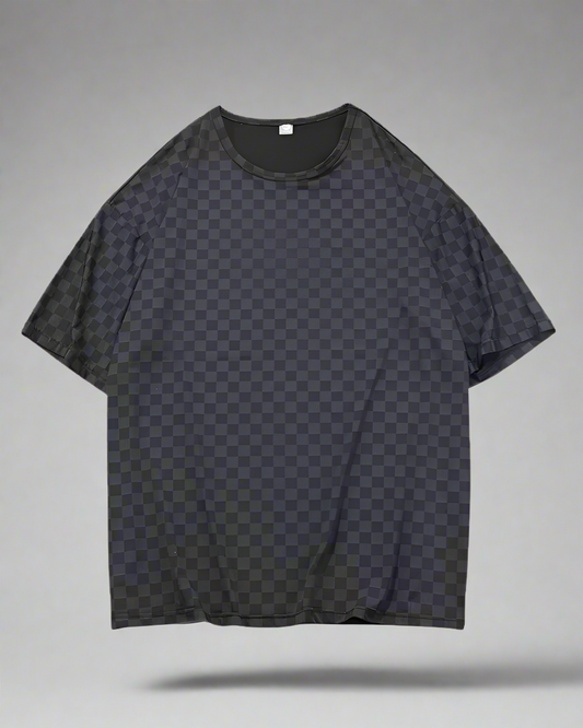 Stylish Checkerboard Summer Top