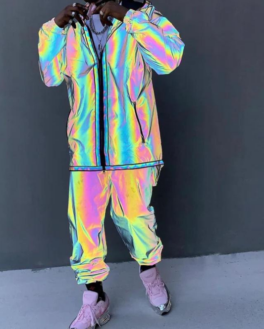 Eye-Catching Reflective Activewear