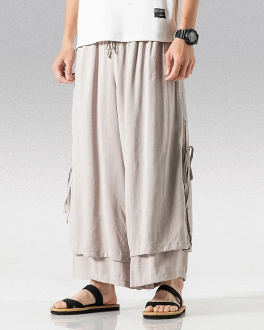 Chic Cotton Hakama Trousers