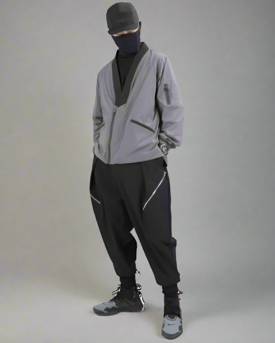 Chic Layered Hakama Trousers