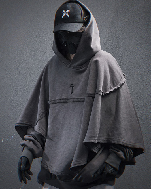 All-Season Unisex Cape Hoodie