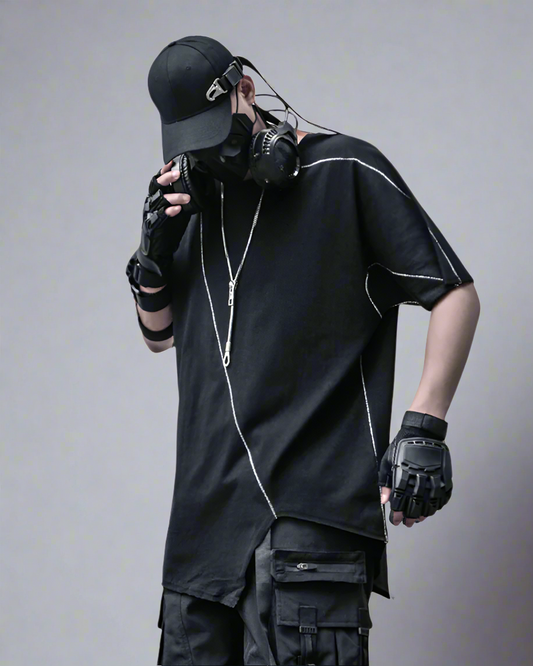 Futuristic Geometry Tech Tee