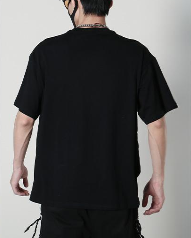 Multi-Style Patchwork Cargo Shirt
