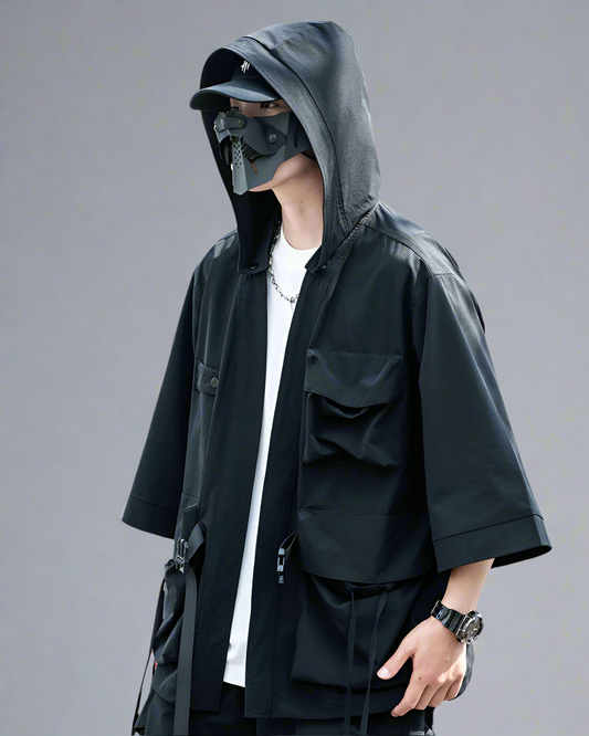 Stealthy Hooded Kyoto Wrap