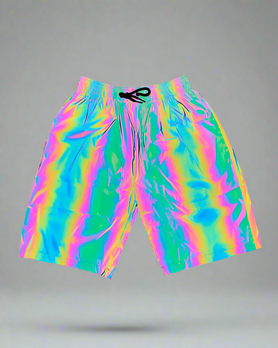 Glow-In-The-Dark Rave Shorts