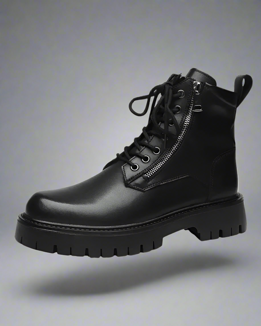 Rebel High-Top Moto Boots