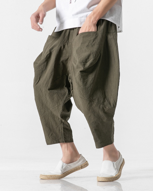 Chic Wide-Leg Urban Trousers