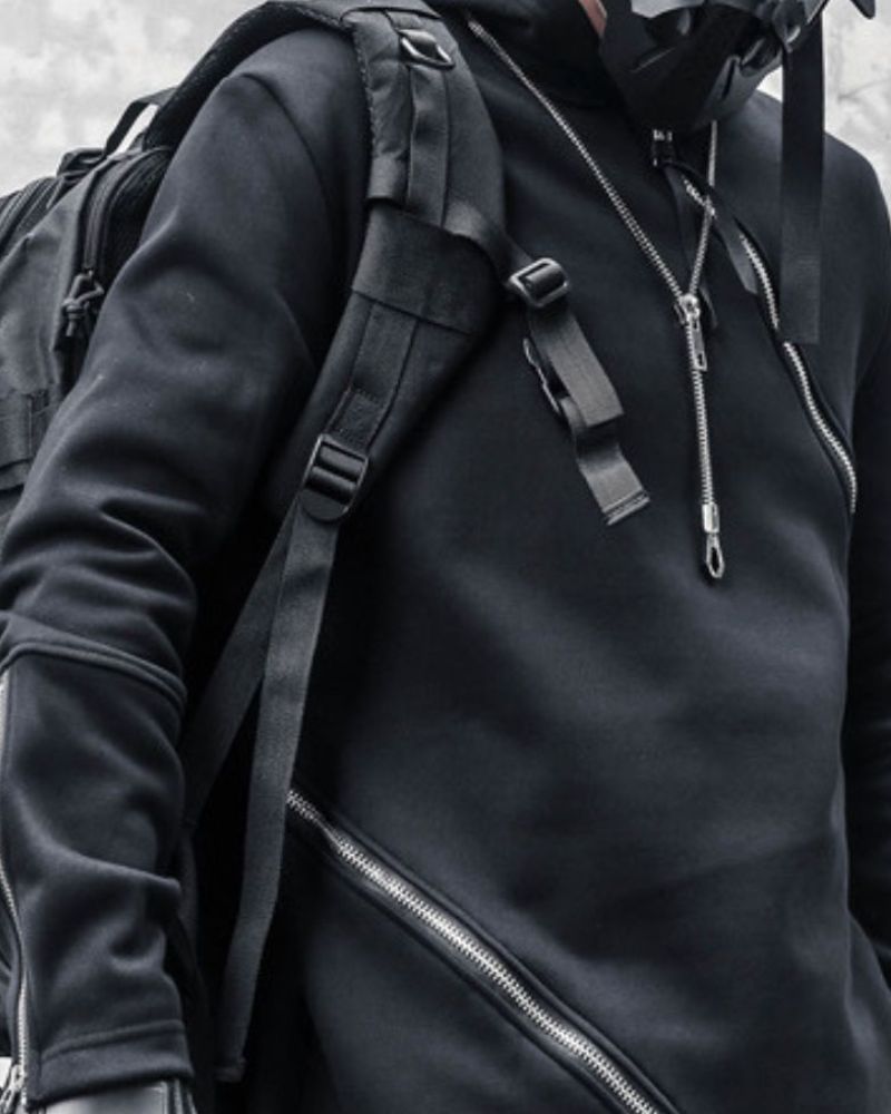 Dynamic Double Zip Hoodie