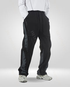 Transformative Nylon-Spandex Straight-Leg Pants