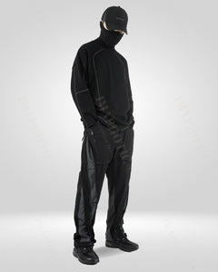 Transformative Nylon-Spandex Straight-Leg Pants