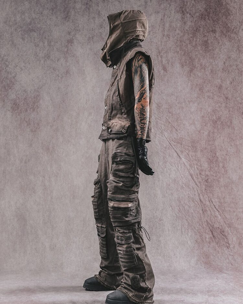 Stylish Geometric Exploration Vest