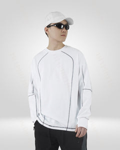 White Long Sleeve Sweatshirt