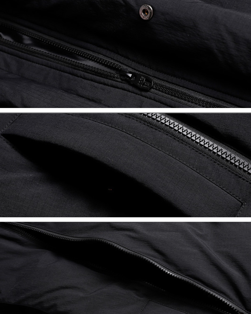 Snug Cotton Zipper Vest