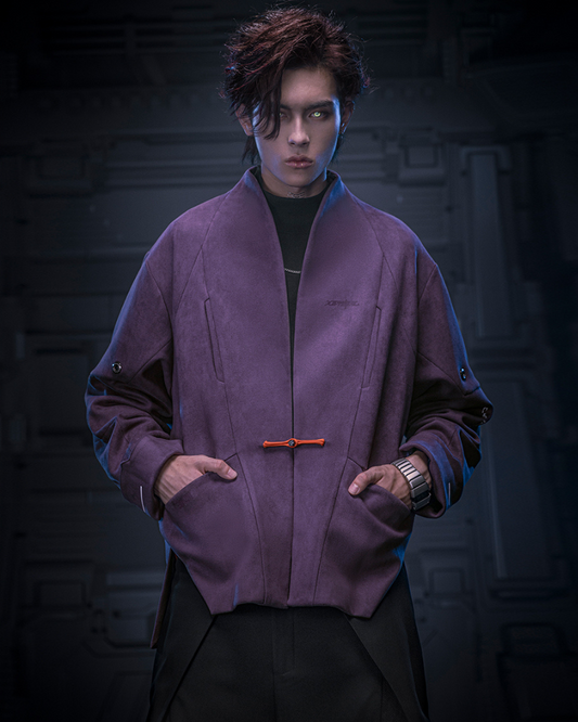 Urban Suede Cyberpunk Jacket
