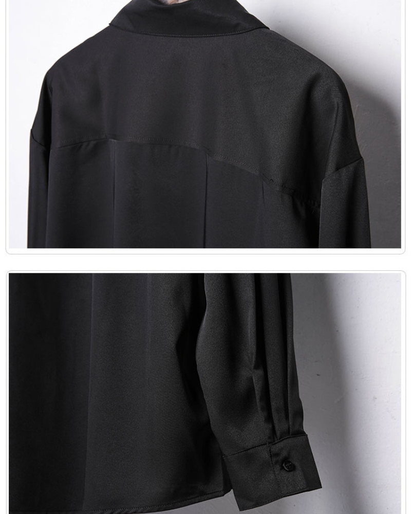 Adaptable Cargo Stitch Top -  techwear - Stylish Cargo Stitch Top for Versatile Outfits