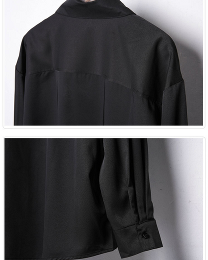 Adaptable Cargo Stitch Top -  techwear - Stylish Cargo Stitch Top for Versatile Outfits