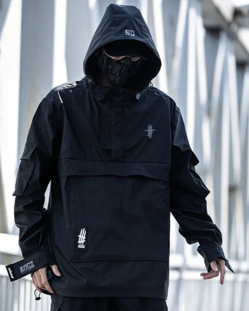 Adaptable Half-Zip Performance Pullover -  durable PU material - Stylish Half-Zip Pullover for Everyday Comfort